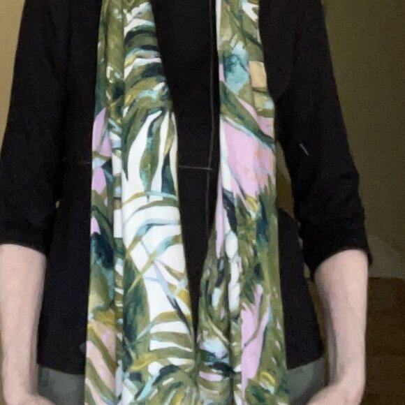 Vintage Tropical Print Scarf by INC International Concepts - Picture 5 of 7